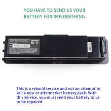 Rebuild service for Aiwa Exos-9 6 cell  22.2V 2.6AH Battery Rebuild picture
