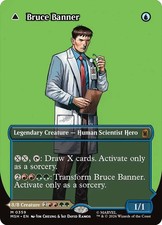 MTG Bruce Banner // The Incredible Hulk Borderless - Marvel Super Heroes #359 picture