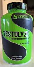 Species Nutrition Testolyze Testosterone Optimizer 180 Capsules Exp 5/27 Sealed picture
