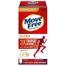 Schiff  Move Free Ultra 3X Triple Action  75 Tablets NEW  picture