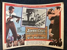 JOHNNY COOL Original 1963 Poster- Henry Silva & Elizabeth Montgomery 17x12.5 SPA picture