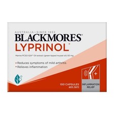 Blackmores Lyprinol Marine 100 Caps Natural Joint & Anti-Inflammatory Support picture