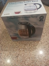 Chefman Custom-Temp 1.8L Cordless Electric Kettle Digital Temp Control NEW picture