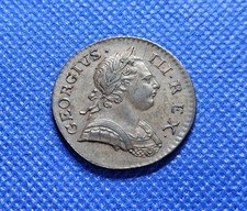 1771 Halfpenny George III British Copper Coin picture