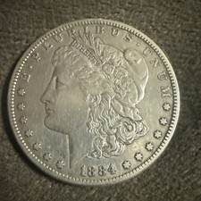 1884 S Morgan Silver Dollar picture
