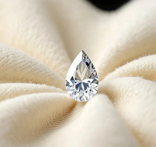 YG Loose Lab-Grown CVD Diamond 2 Ct Pear Cut VVS1 - F Certified Diamond Gemstone picture