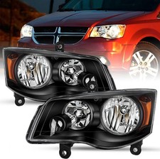 Halogen Headlight Assembly Fits for 2011-2020 Dodge Grand Caravan picture