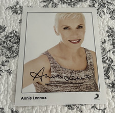 ANNIE LENNOX THE EURYTHMICS 8X10 AUTHENTIC SIGNED PHOTO BEAUTIFUL picture