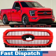 Race Red Limited Style Front Bumper Upper Grille For Ford 2021 2022-2023 F150 picture
