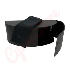 Prada Universal Black Medium Hard Case for Sunglasses with Cleaning Cloth & Box picture