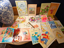 Vintage Greeting Cards Mixed Lot - Hallmark Gibson Paramount  Norcross And More picture