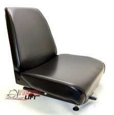 NEW UNIVERSAL VINYL FORKLIFT SEAT FITS CLARK CAT HYSTER YALE TOYOTA MITSUBISHI picture