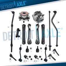 19pc Front Control Arm Ball Joints Wheel Hub Kit for 2000-2006 Jeep Wrangler 4WD picture
