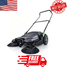 Walk-behind Hand Push Floor Sweeper 25.6