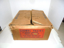 LIONEL UNIQUE SET BOX FOR SANTA FE DIESEL ENGINE SET 1950 POST WAR picture