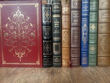 Like NEW Lot of 3 Franklin Library Limited Edition Leather Bound Gilt Edge Books picture