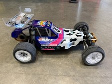 Team Associated RC10 4WD Vintage RC CLIFF LETT Signed Documented Race Car Roller picture