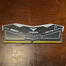 TEAMGROUP T-FORCE DELTA RGB DDR5 RAM 16GB 6000MHz (1Rx8) FF3D516G6000HC30BK picture