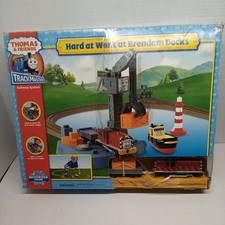 Thomas & Friends TrackMaster Motorized Hard at Work Brendam Docks New Damage Box picture