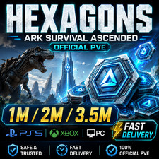 ARK Survival Ascended Hexagon 1M-3.5M Gen 1 Official PVE PS5 Xbox PC picture