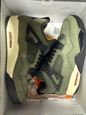 Jordan Undefeated x Air Jordan 4 Retro 2025 Deep Green Clementine IB1519-200 picture