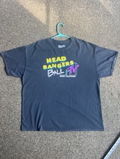Vintage MTV Headbangers Ball T-Shirt Sz L picture
