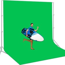 Selens 10 x 10ft Green Chromakey Backdrop Screen Photography Background Studio picture