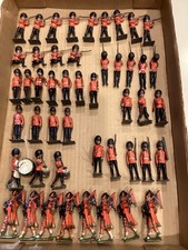 Vintage Britains Partial Display Set #130 Scott’s Guard circa 1920 picture