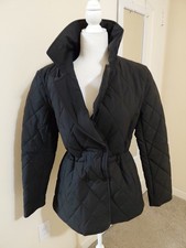 BCBGMAXAZRIA womens Quilted Jacket  Sz S Black Likenew #970 picture