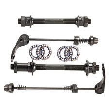 8PCS/Set Steel Bicycle Hub Bearings And Bike Axle Front Rear Quick ReleaseSkewer picture