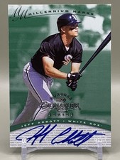 1997 Donruss Signature Series Jeff Abbott Millennium Marks Auto - White Sox picture