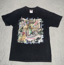 Vintage Circus Circus Las Vegas Casino Souvenir Graphic T-Shirt Mens Medium picture