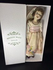 Maggie Made Dolls: Virginia (29/60) Vintage Felt Doll Made In USA picture
