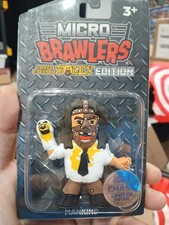 MANKIND (THREE FACES OF FOLEY) EDITION CHASE VARIANT MICRO BRAWLERS  W/PROTECTOR picture