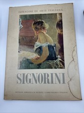 Signorini Italian Art 11 Color Plates Immagini di Arte Italiana Vintage 7-4 picture