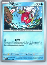 Magikarp Misprint Error Scarlet & Violet Base Set 044/198 Pokemon Near Mint picture