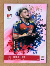 Diego Luna /99 2024-25 Topps Total Football Real Salt Lake #345 MLS picture