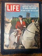 Vintage LIFE MAGAZINE May 6, 1966 Jackie Kennedy In Spain - Coca Cola Ad on Back picture