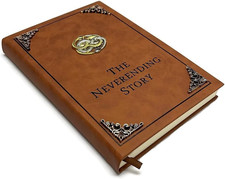 The Neverending Story Book Auryn Bastian Atreyu Replica Novel Brown picture