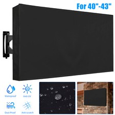 40-43 inch Outdoor TV Cover Fitted Waterproof Weatherproof Television Protector picture