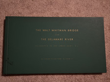 VINTAGE 1951 - Walt Whitman Bridge Delaware River Port Authority Final Report picture
