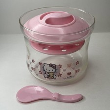 Vintage 2006 Y2K Sanrio Hello Kitty Steamer/Rice Cooker - Missing Handle & Cup picture