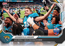 Jacksonville Jaguars London 57-Yard FG- 2026-27 NFL Topps NOW - Card 49 Presale picture