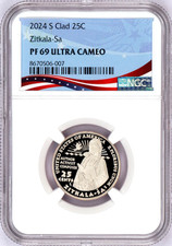 2024-S Proof American Women Quarter - Zitkala-Sa - PF69 Ultra Cameo, NGC picture