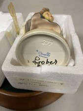 Goebel M.I. Hummel 377 “Bashful” – Signed 8/8/1981 Original Box Brand New picture