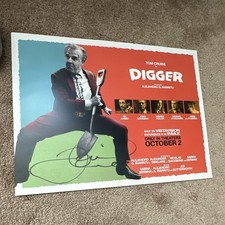 Tom Cruise Signed Poster from Digger Premiere picture
