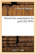 Manuel des amputations du pied                                                  picture