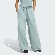 adidas women ALL SZN Fleece Loose Wide-Leg Pants picture