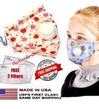 High Quality Kids Face Cover With Free Filters Strawberries picture