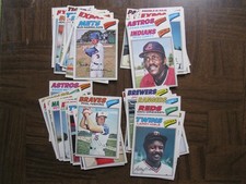 Lot of 46 Different 1977 O-Pee-Chee Baseball Cards with Minor Stars Vg-Ex to Ex+ picture